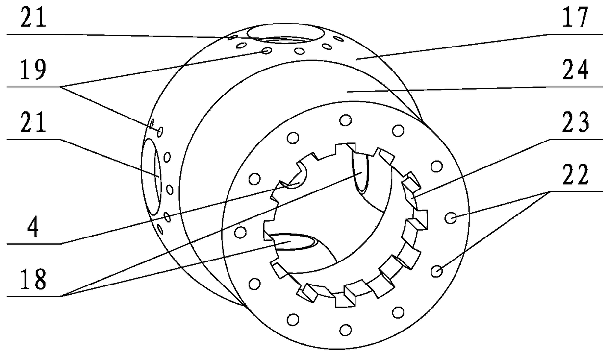 A variable pitch marine propeller