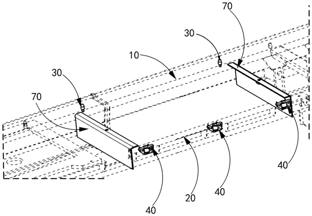 Locomotive underframe structure and locomotive with same