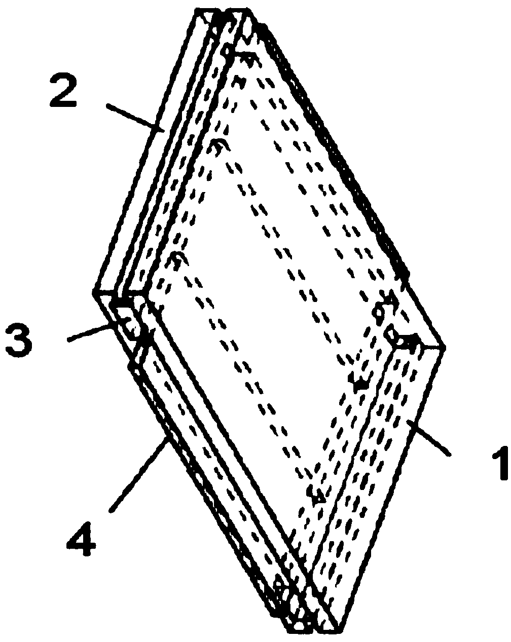 Oriented flexible heat conduction material as well as forming technology and application thereof