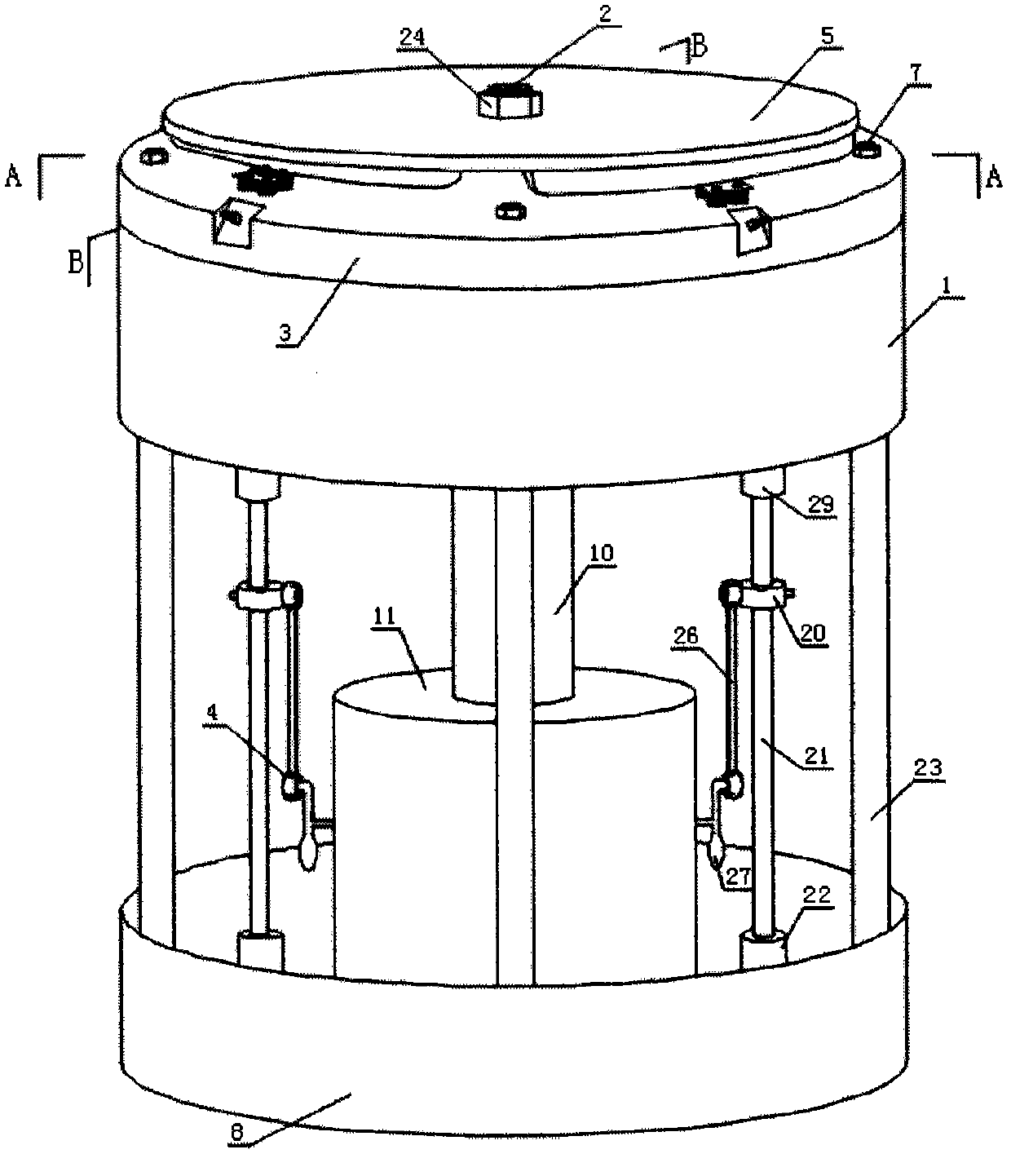 Internal combustion engine cylinder anti-eccentric wear device