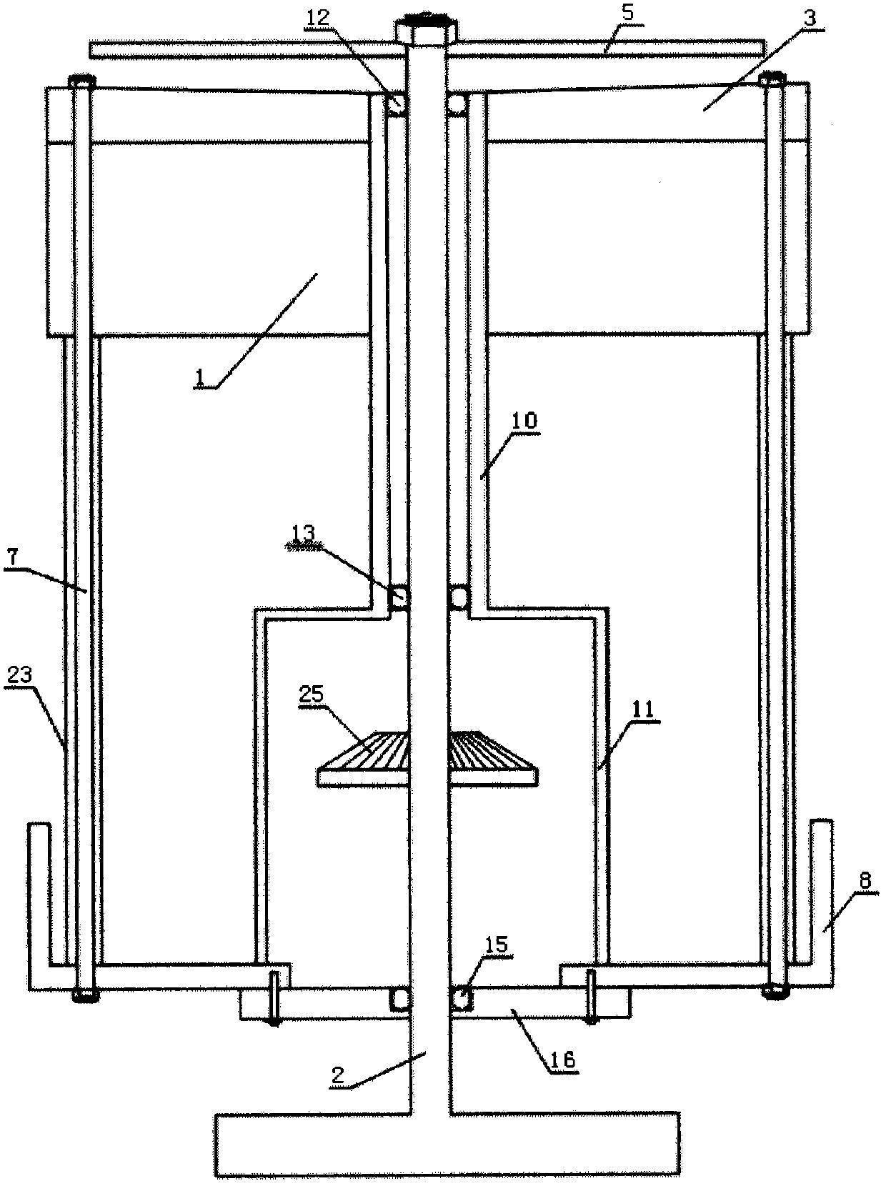 Internal combustion engine cylinder anti-eccentric wear device