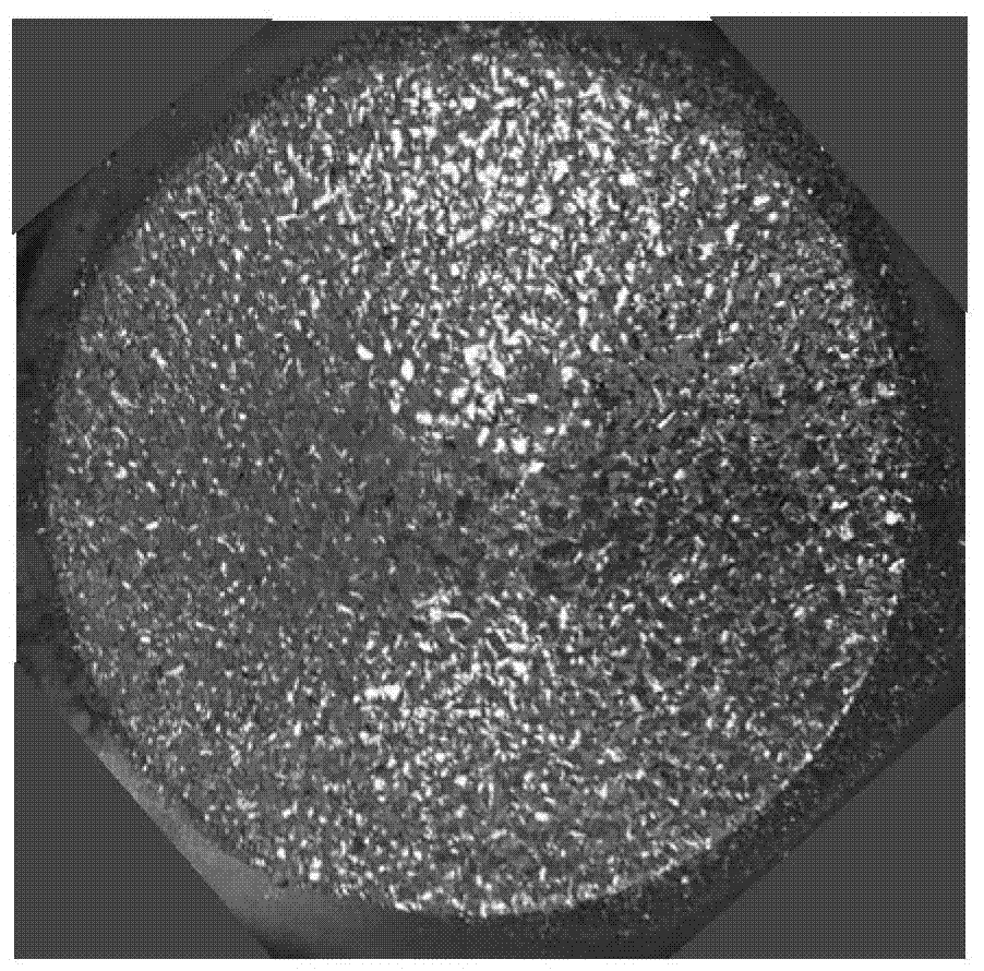 Growth method of large-sized silicon carbide polycrystalline ceramic adjustable in electrical resistivity