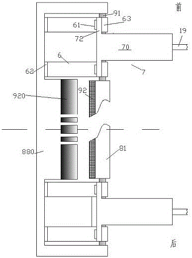 Roller shutter drive device of car window and use method of roller shutter drive device