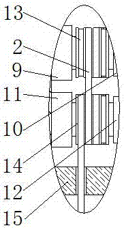 Dyeing device for textile fabric