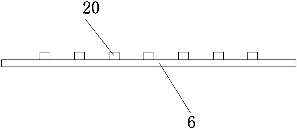 Cable bridge used for computer communication engineering with good shock absorption effect