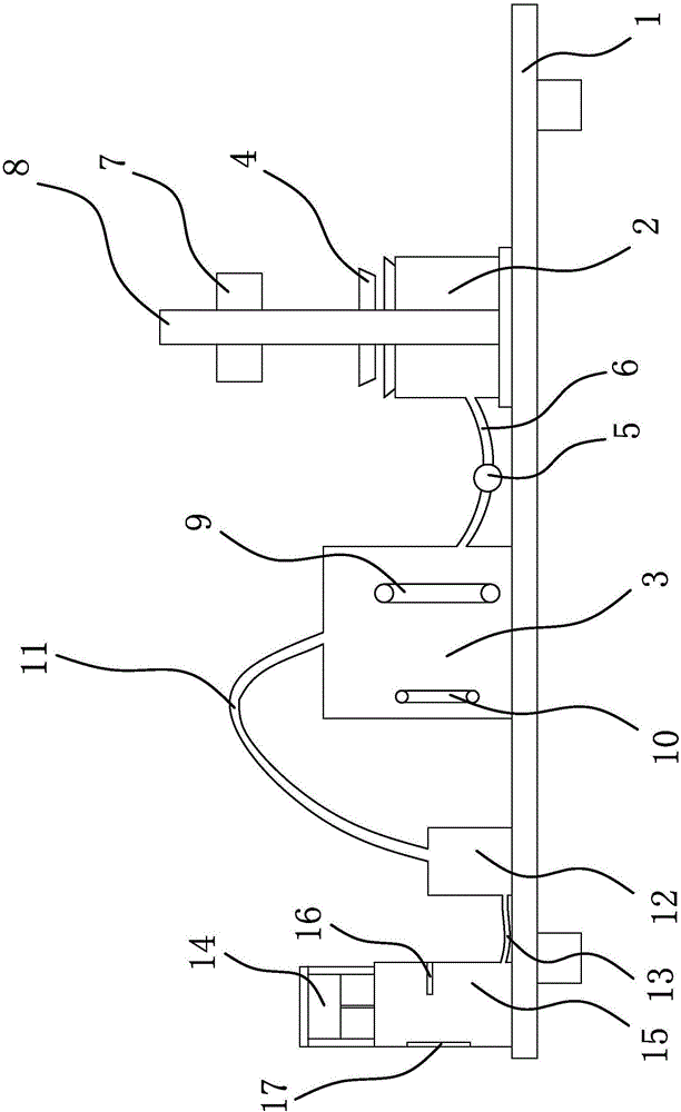 Dyeing and finishing process of antipilling-antistatic yarn and automatic impregnator for dyeing and finishing process