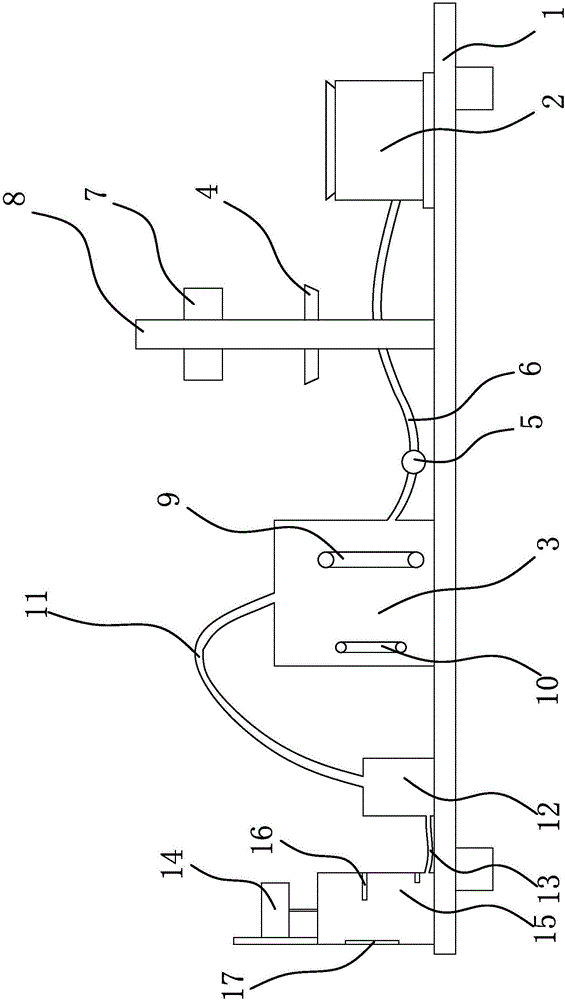 Dyeing and finishing process of antipilling-antistatic yarn and automatic impregnator for dyeing and finishing process