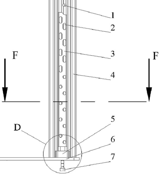 Adjustable tuyere mechanism of glass tempering furnace