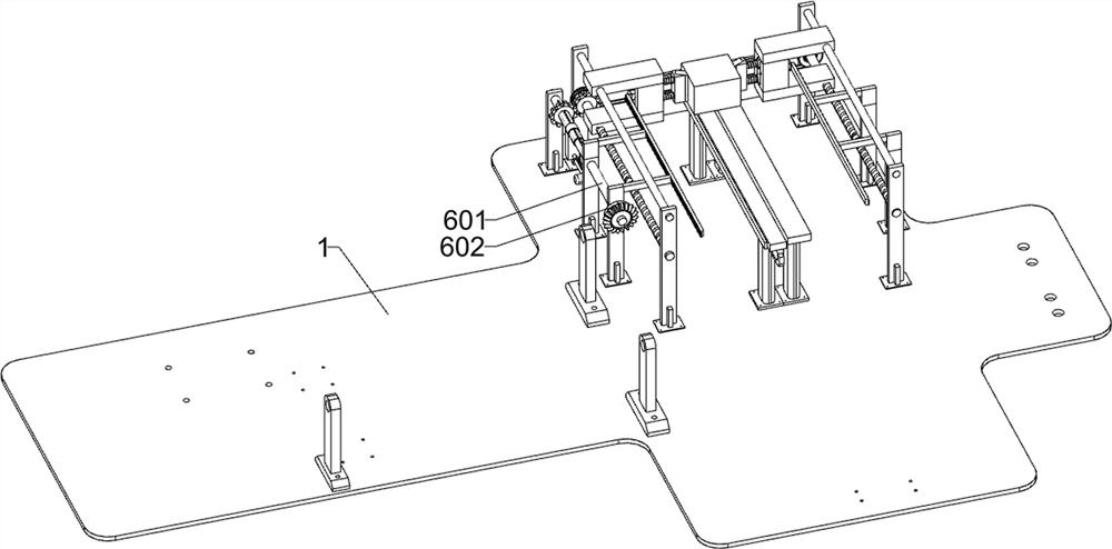 Relay housing comprehensive batch glue scraping equipment for PLC automatic control