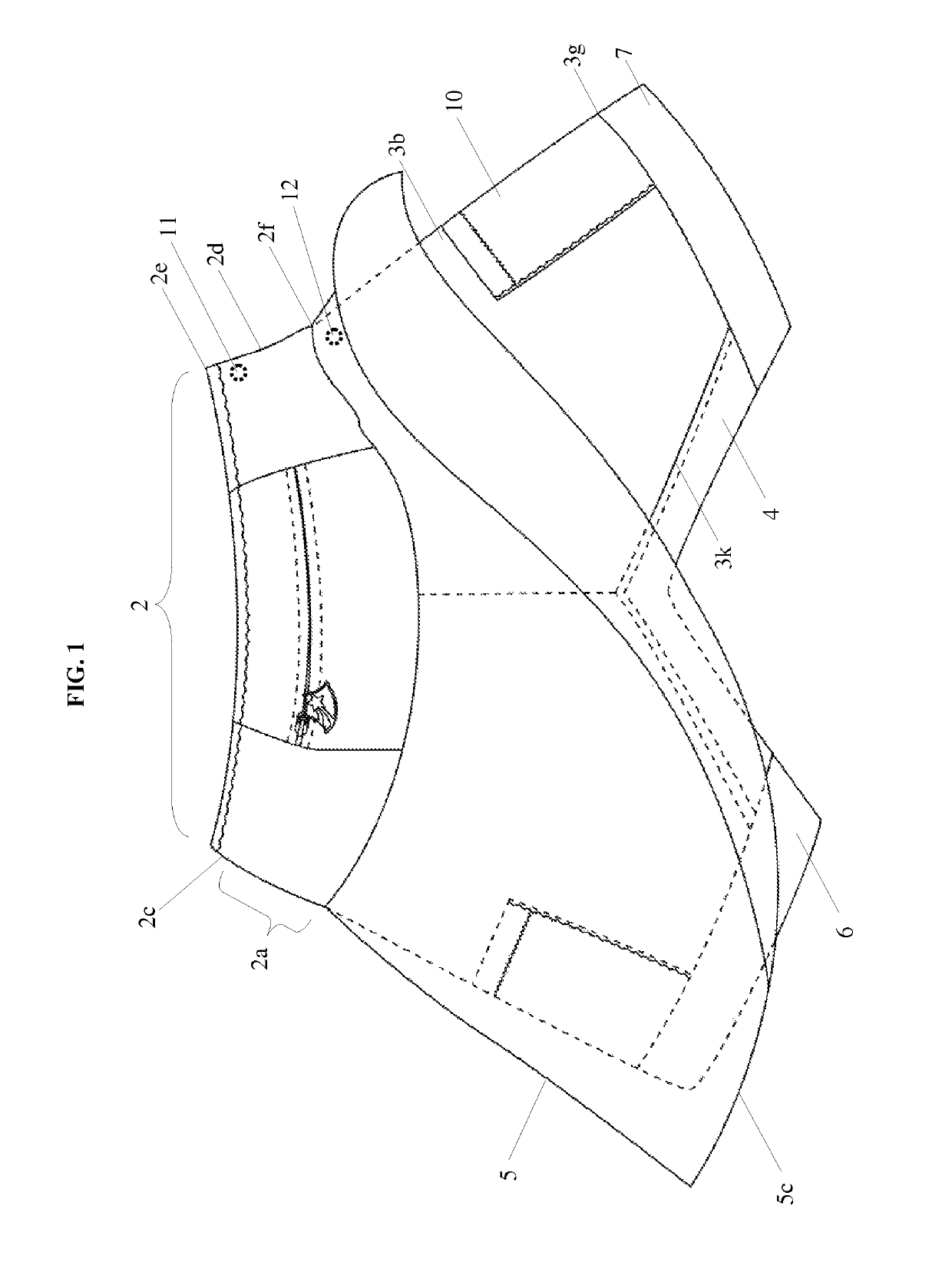 Athletic shorts garment apparatus with improved interfemoral gusset and surrounding modesty panel