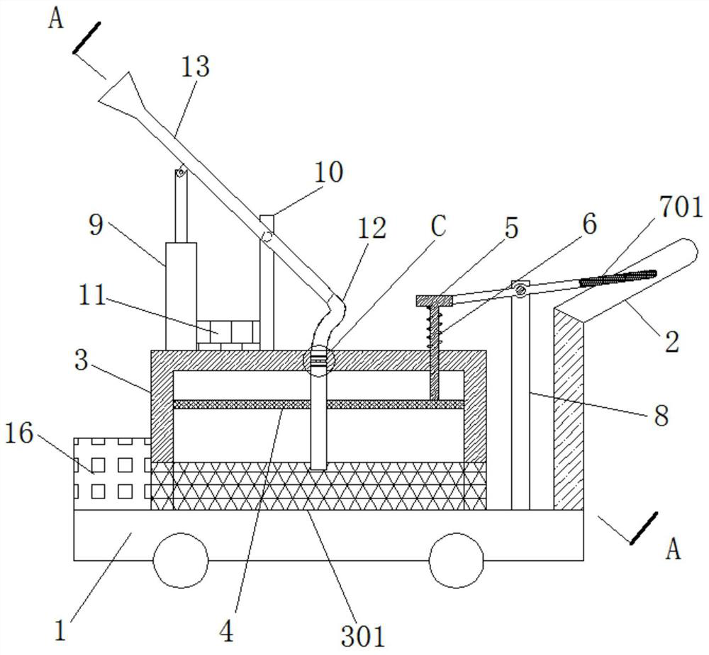 An auxiliary device for collecting fiber optic waste based on the principle of electrostatic induction