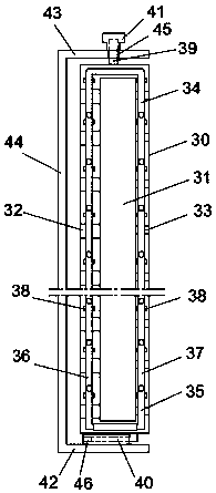 Cleaning and soaking device for crayfish processing