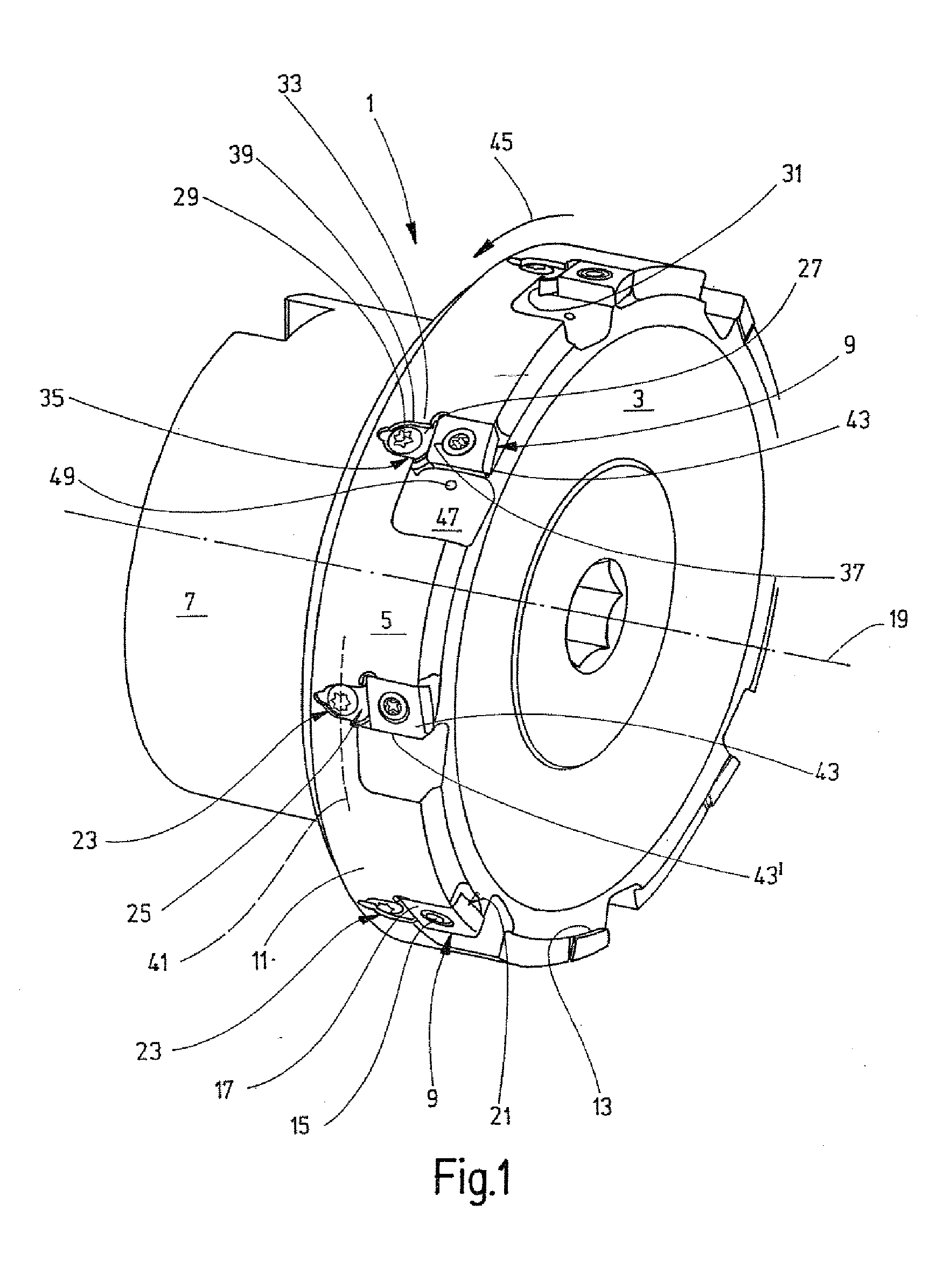 Chip-removing tool