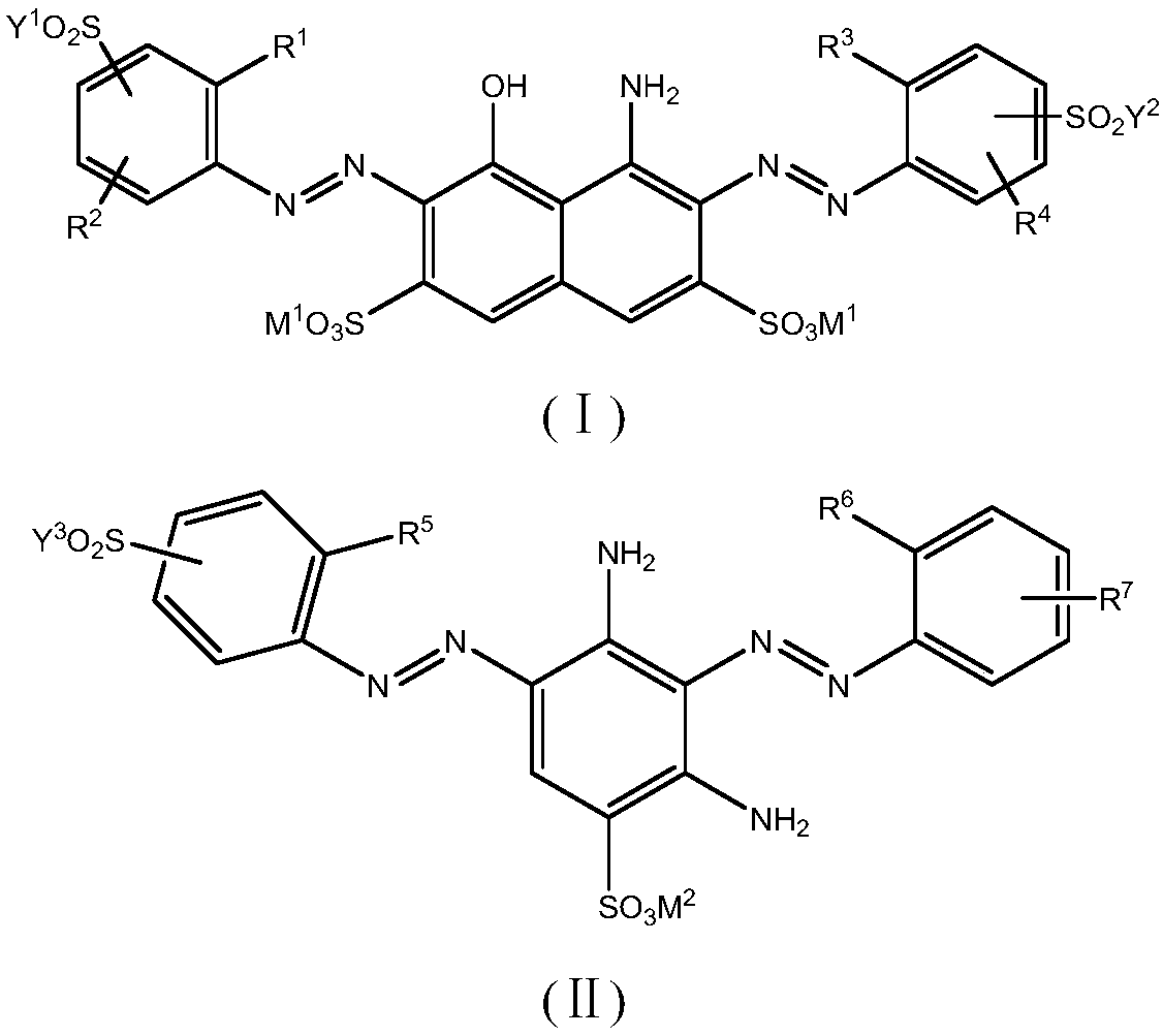 Dark reactive dye composition and dye product