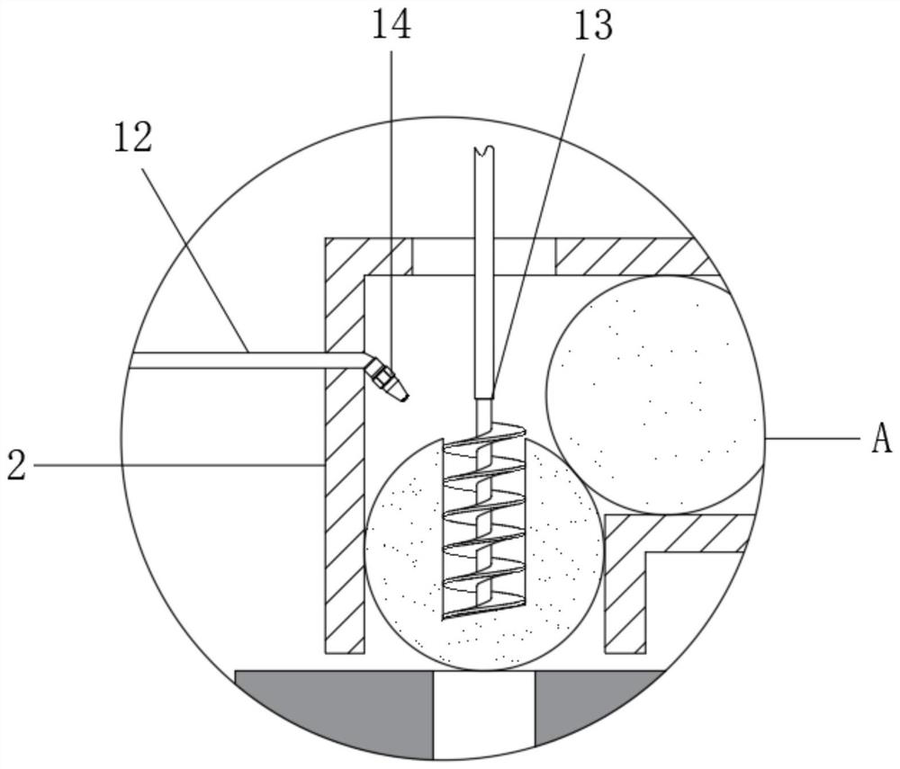 Jewelry punching device capable of recycling cooling liquid