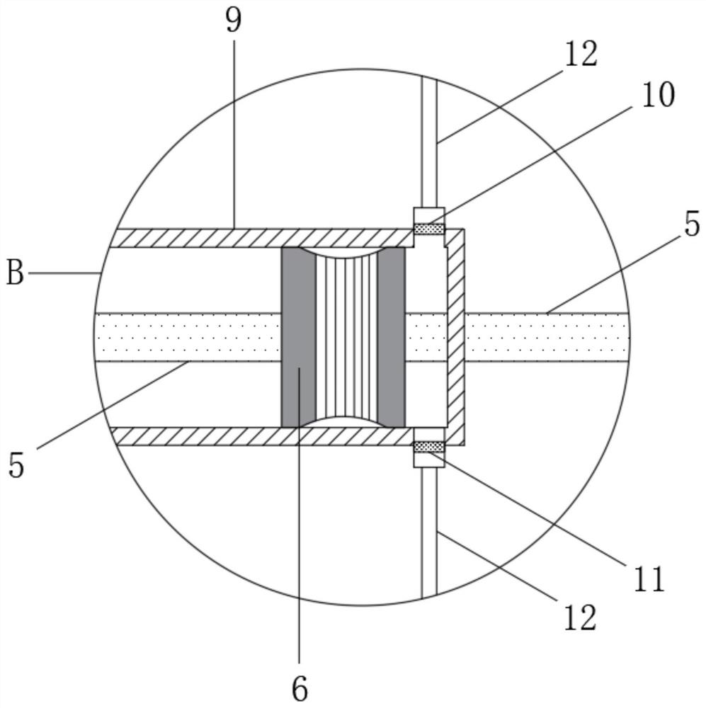 Jewelry punching device capable of recycling cooling liquid