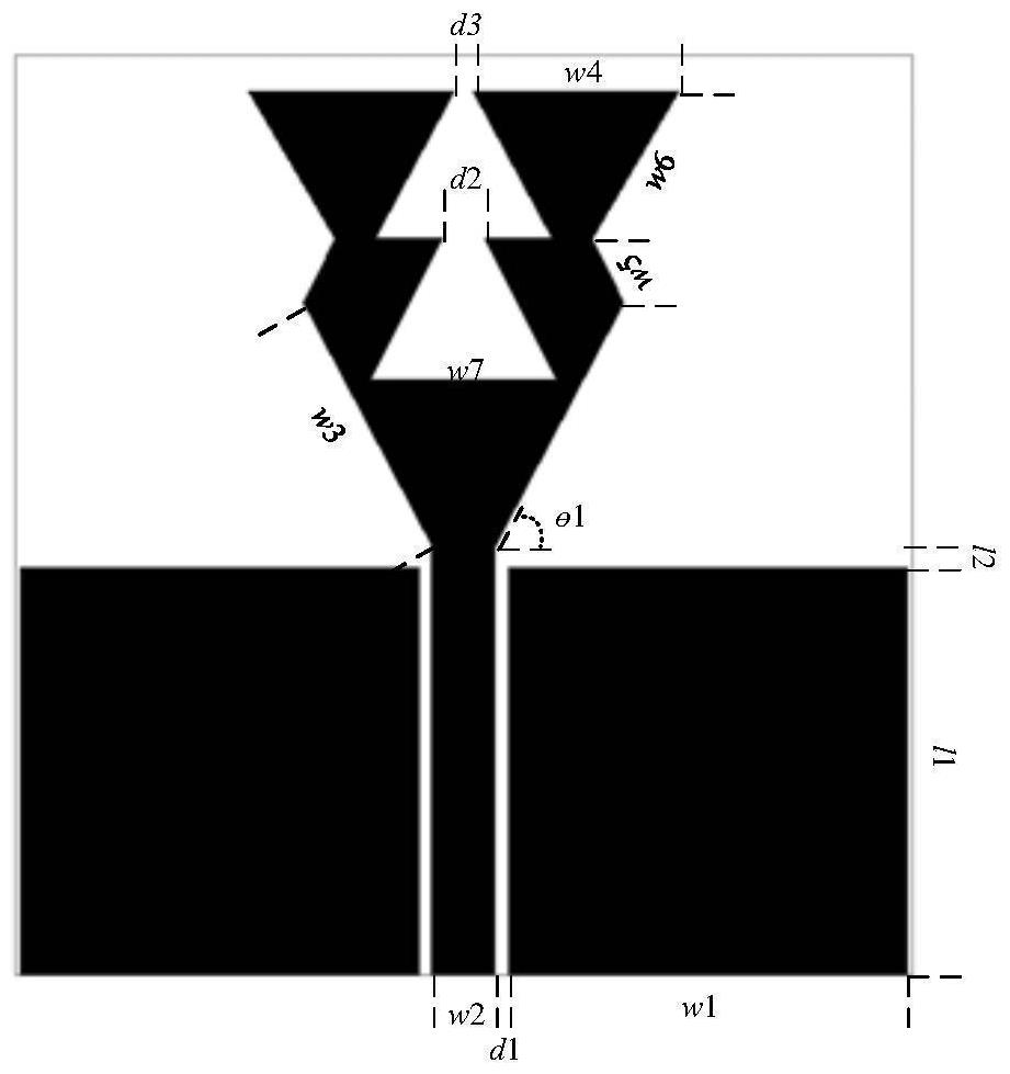 Graphite-based broadband omnidirectional wearable antenna and preparation method thereof