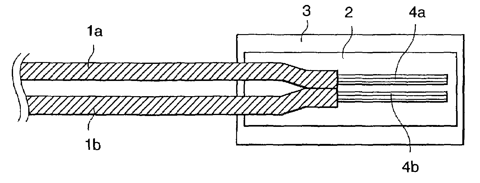 Superconductor connection structure