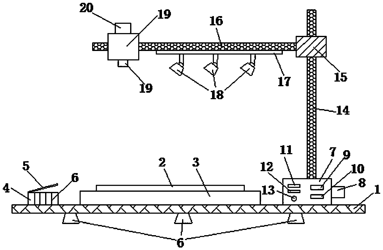 Novel multifunctional geological rock sample specimen display device