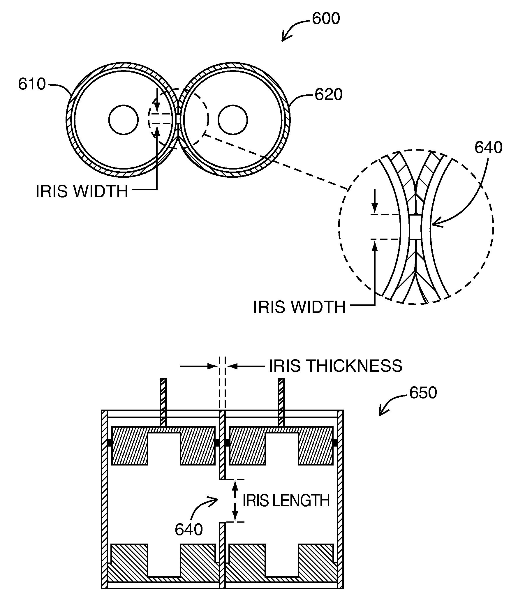 TE011 cavity filter assembly