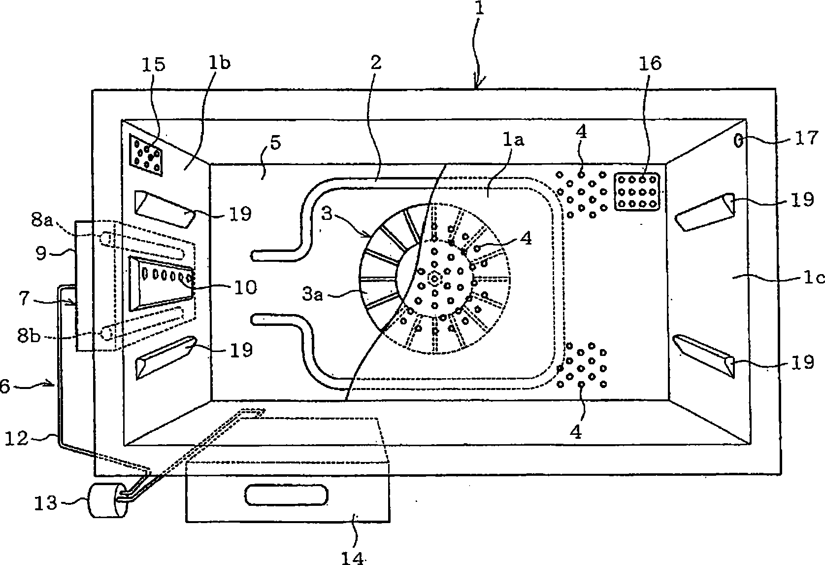 Heating cooking device