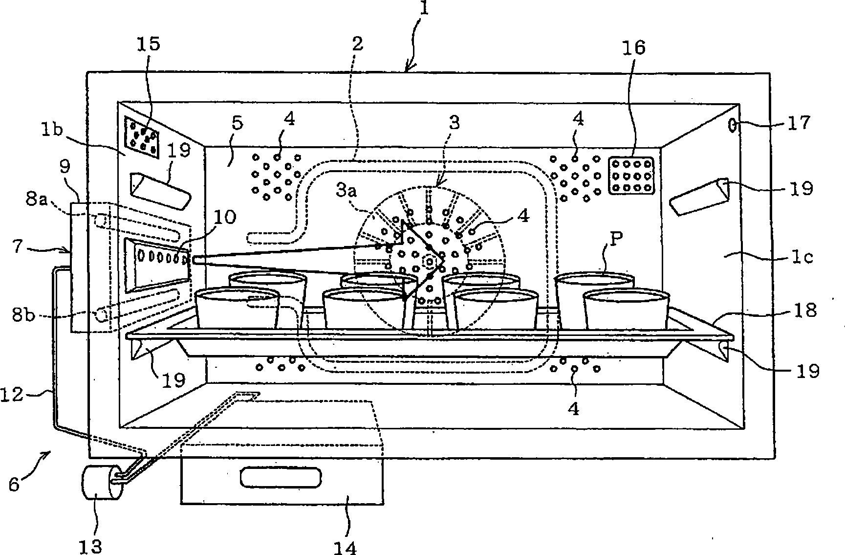 Heating cooking device