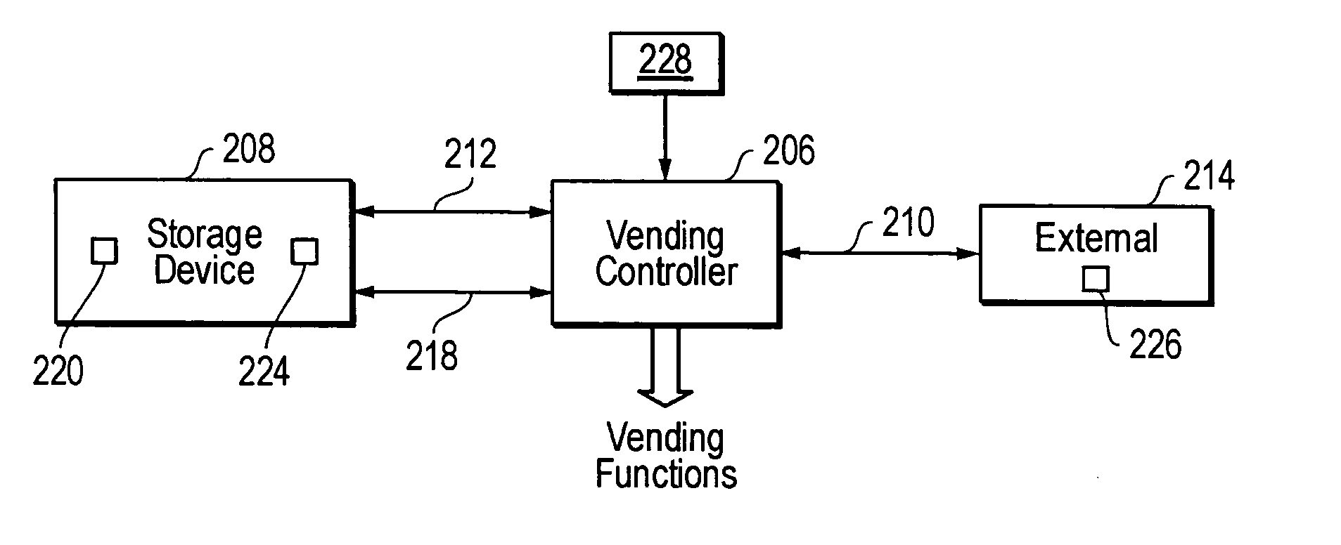 System for enhancing the data storage security of cash-free transactions in vending machines