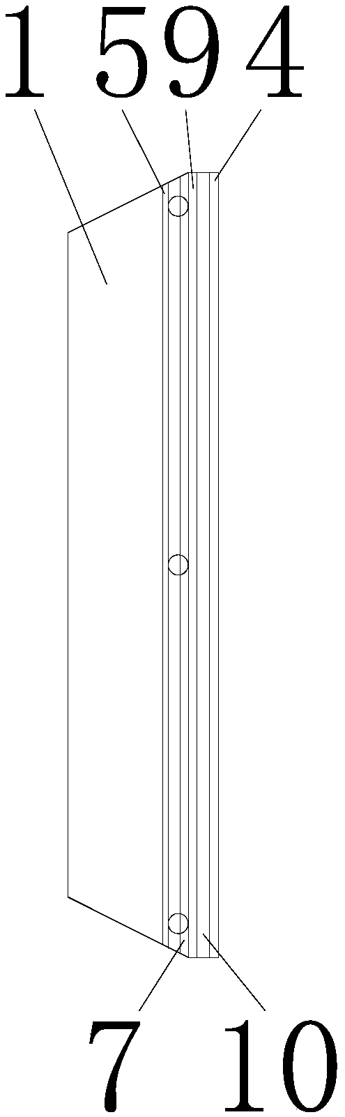 Vehicle plate capable of uniformly emitting light