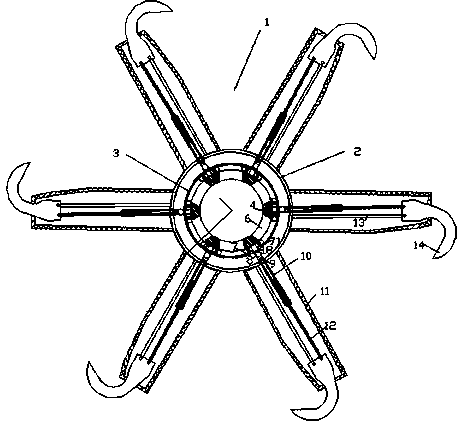 Grass tumbling device driven by belt and capable of speed control