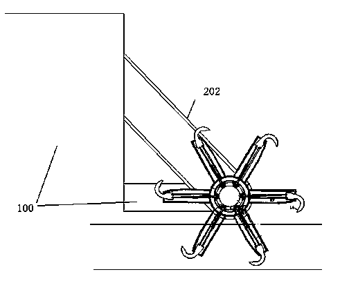 Grass tumbling device driven by belt and capable of speed control