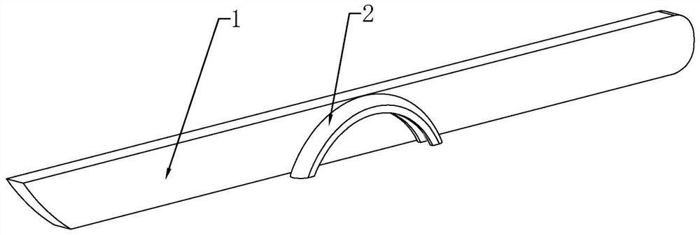 A kind of technological method of bending and cutting oblique opening of paper straw