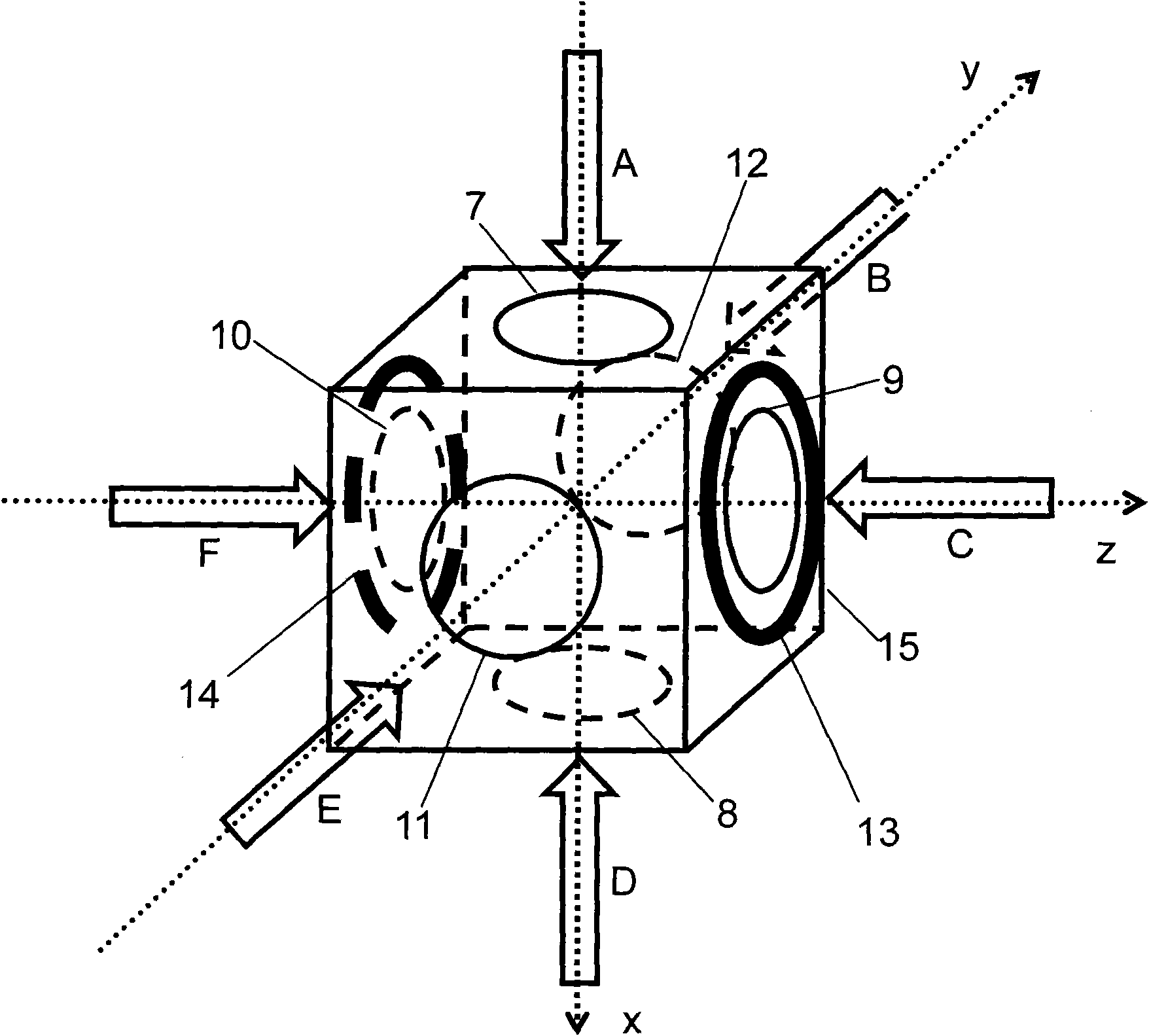 Foldable dual-beam magnetic light trap system