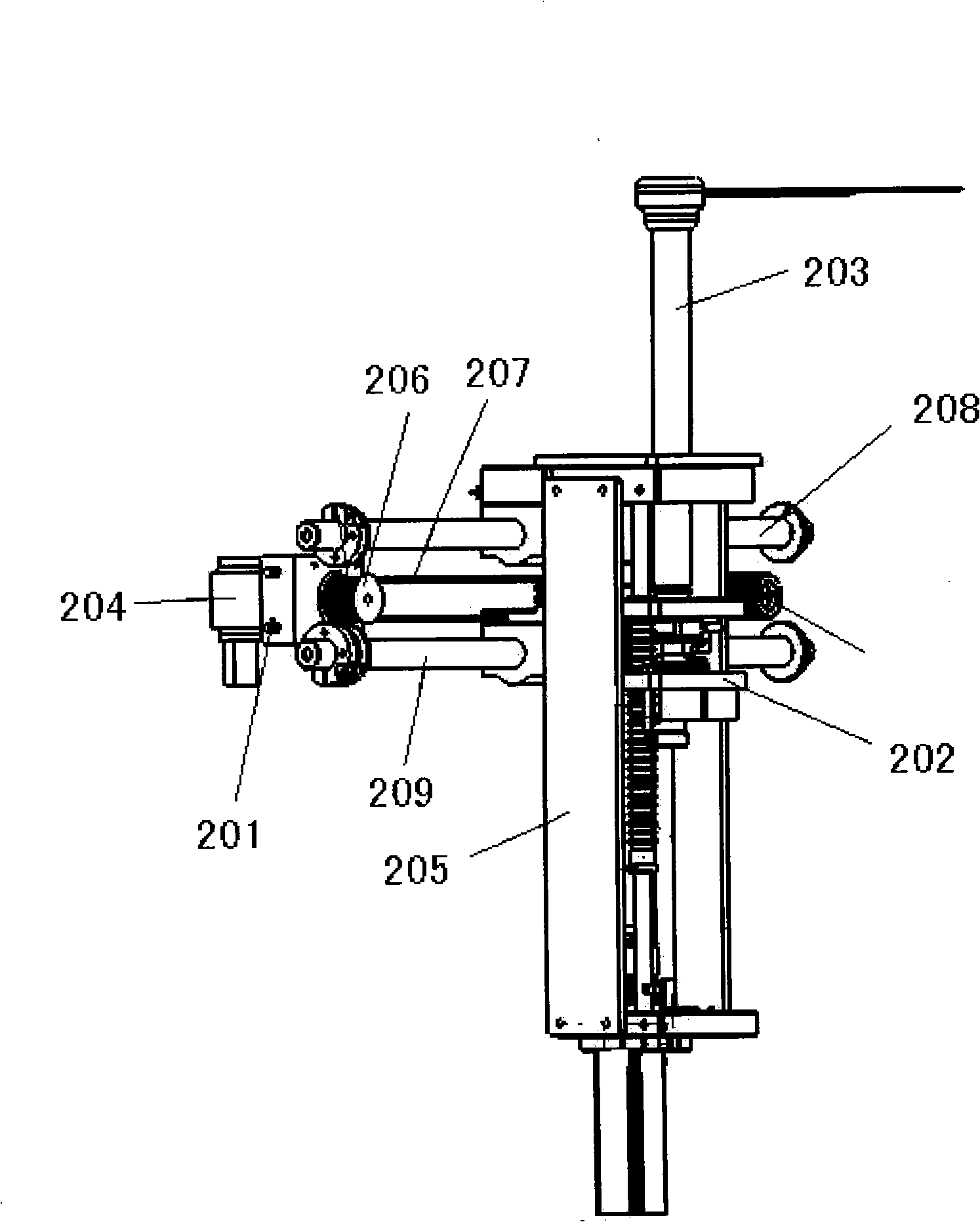 Automatic control silicon chip check system