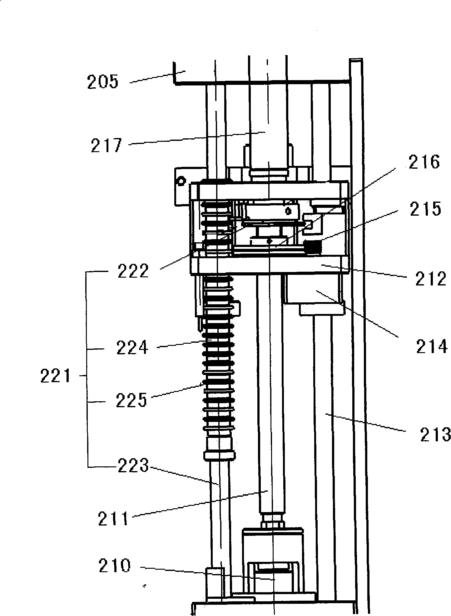 Automatic control silicon chip check system