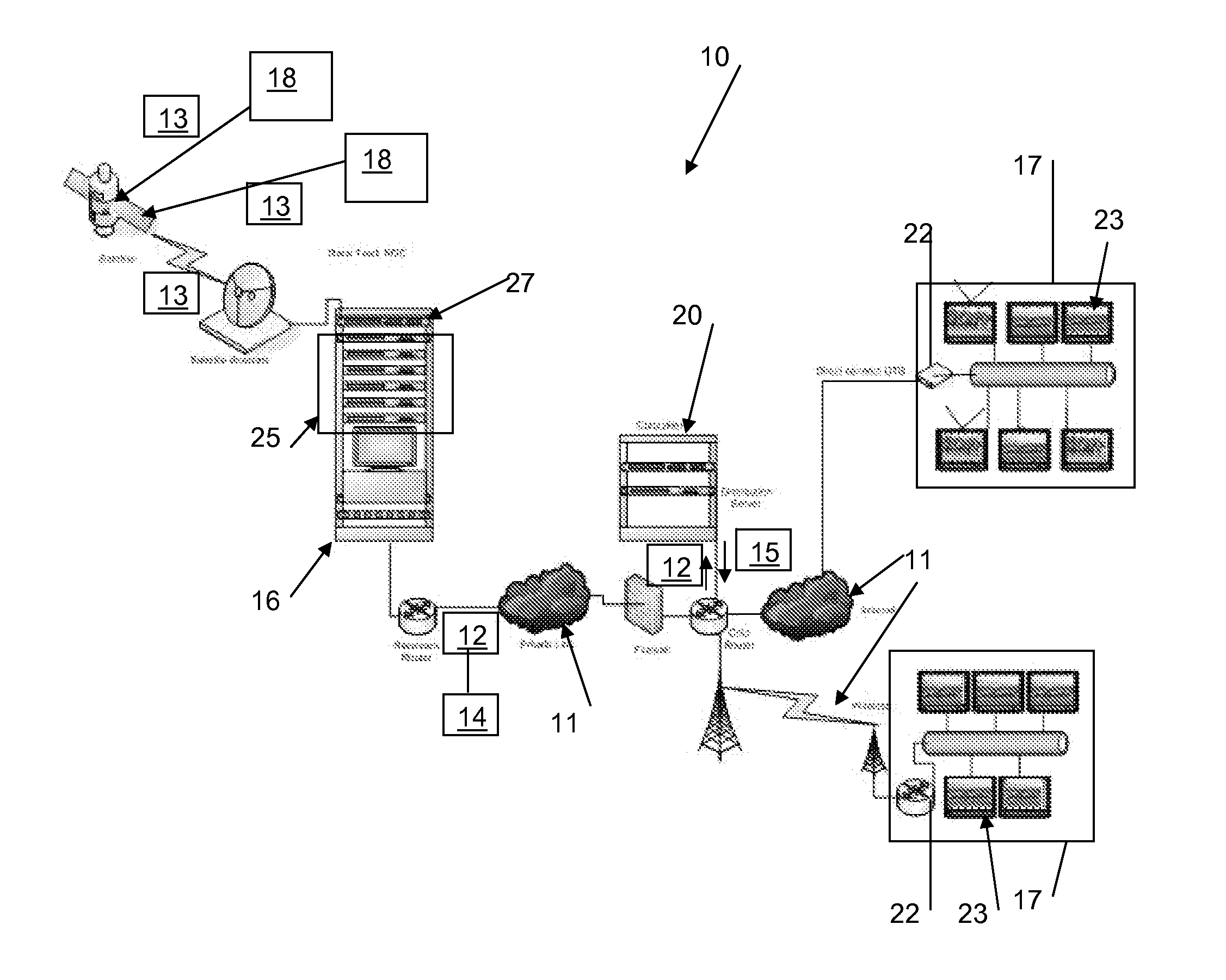 System and method for facilitating video quality of live broadcast information over a shared packet based network