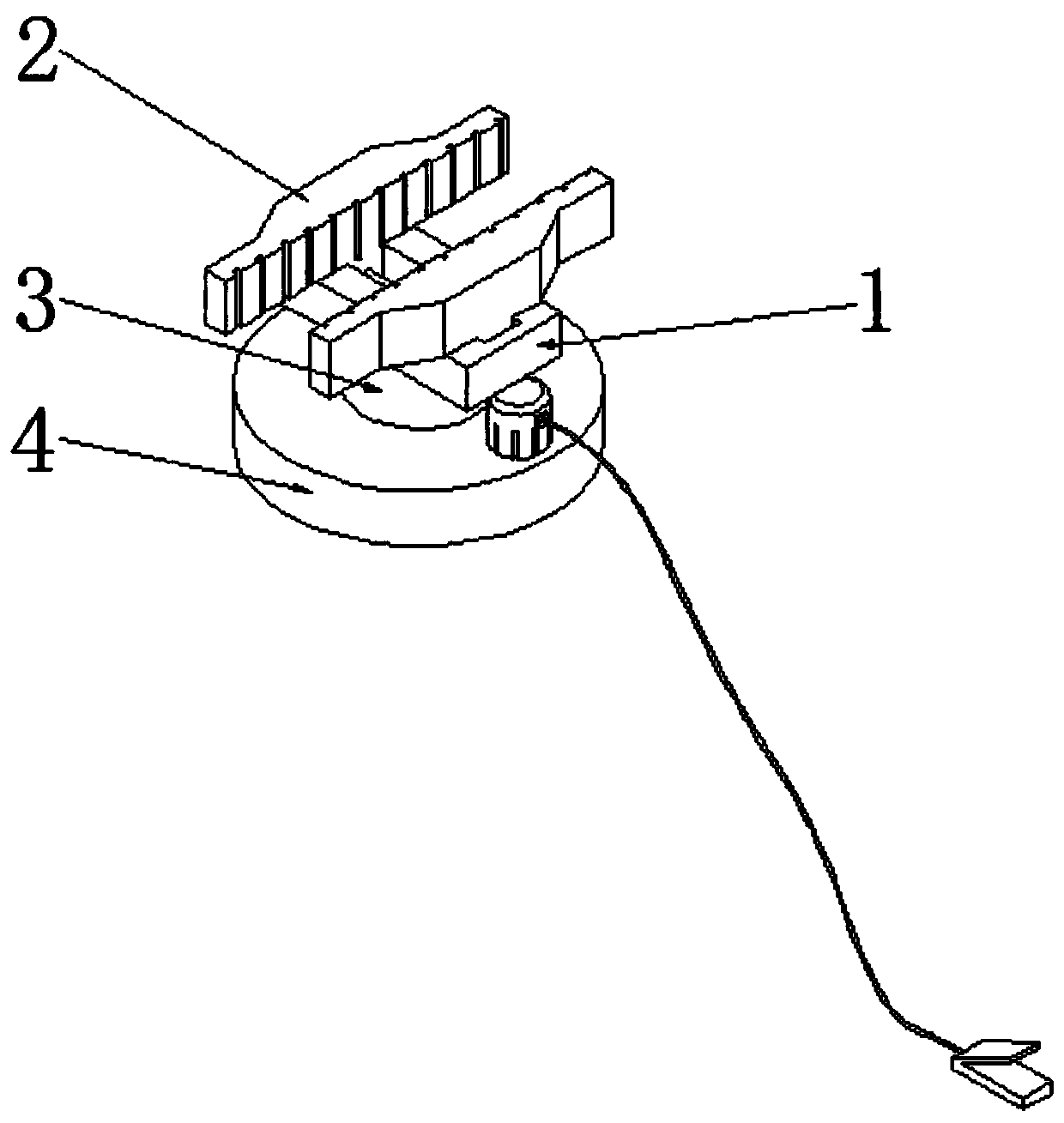 Preparation technology of durable vehicle window sealing strip detecting tool