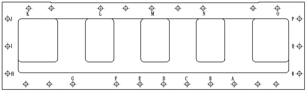 Machine tool bolt connection position stress measurement method