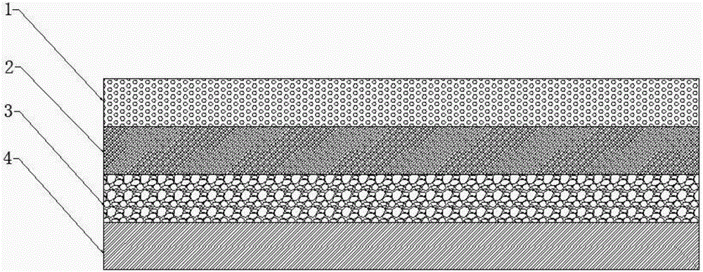 Composite air purifying and filtering structure and composite air purifying filter element