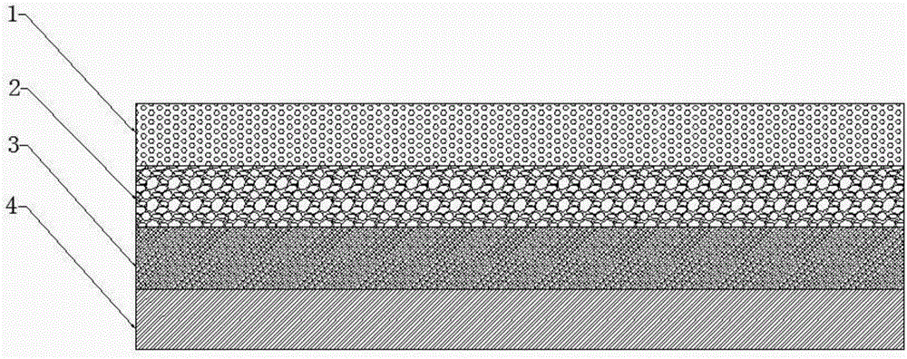 Composite air purifying and filtering structure and composite air purifying filter element