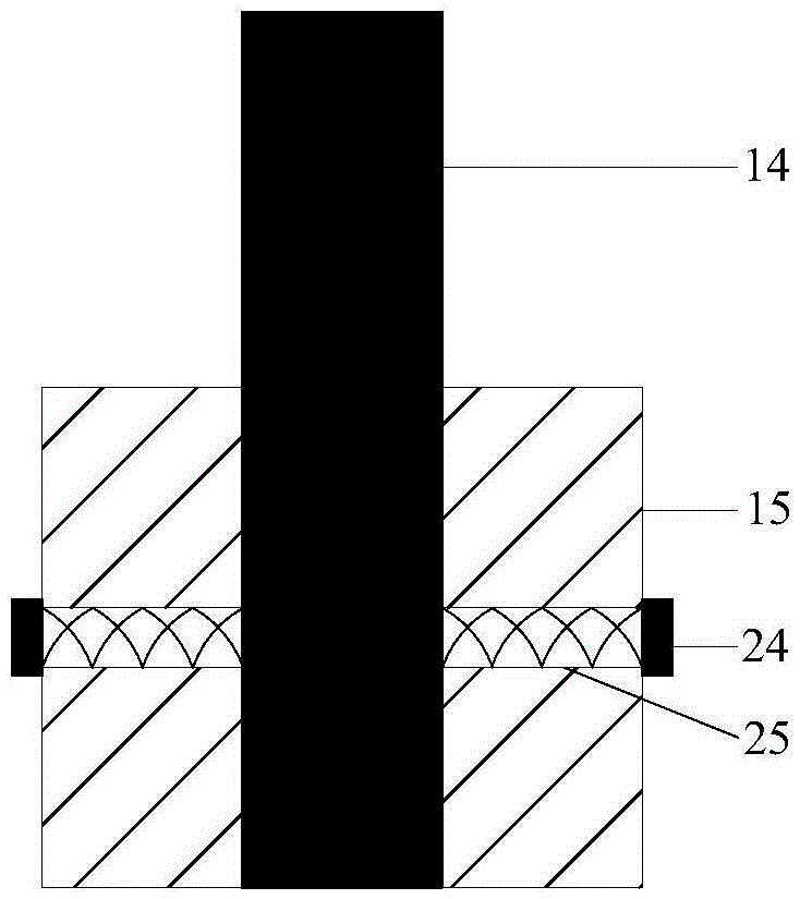 Test device and method compounding EKG (electrokinetic geosynthetics) electro-osmosis method with direct-discharge type vacuum pre-loading combination method