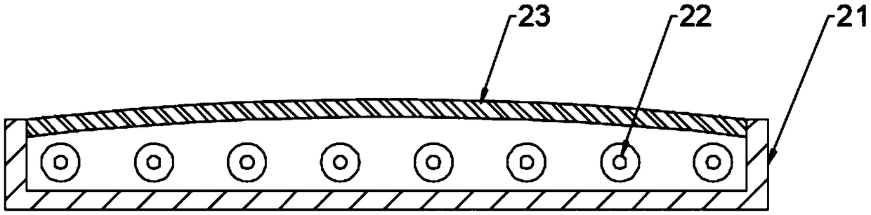 Part cleaning device based on fixed-point scrubbing technology for industrial production