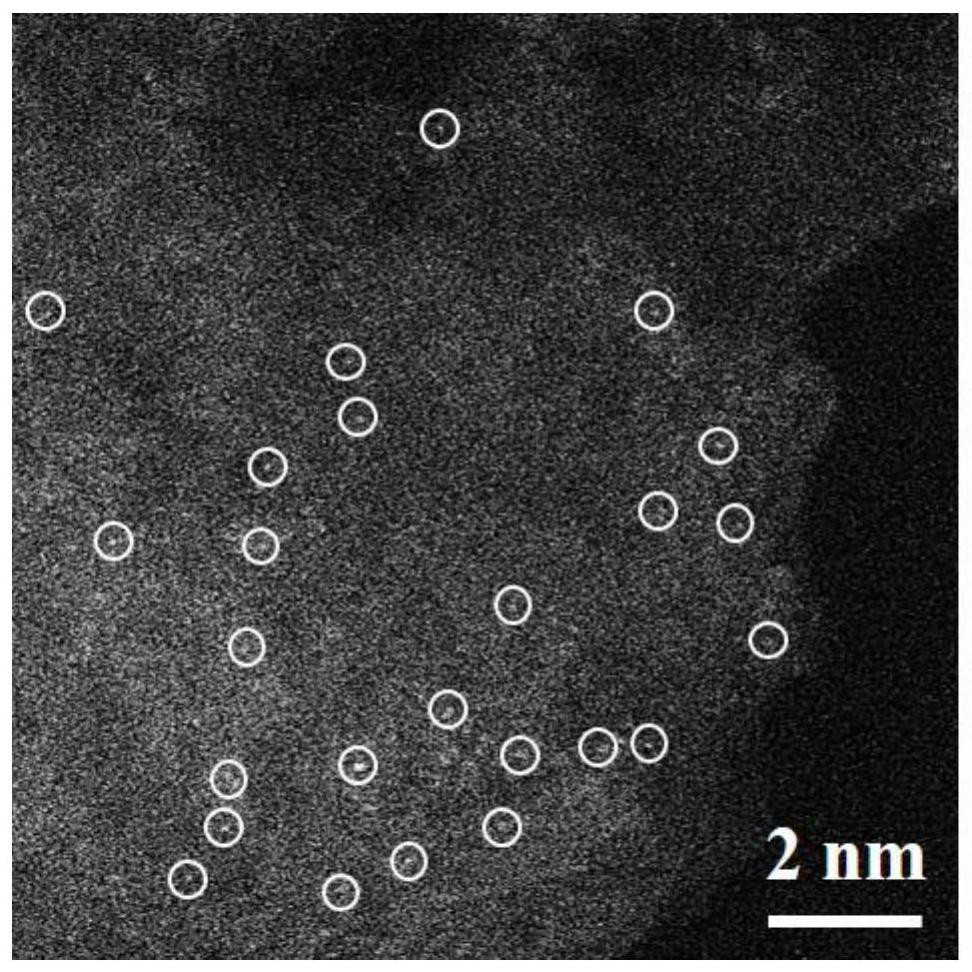 Method for rapidly growing metal single atoms on carbon-based carrier by using microwave to induce metal to discharge and application of metal monatomic carbon-based material prepared by method