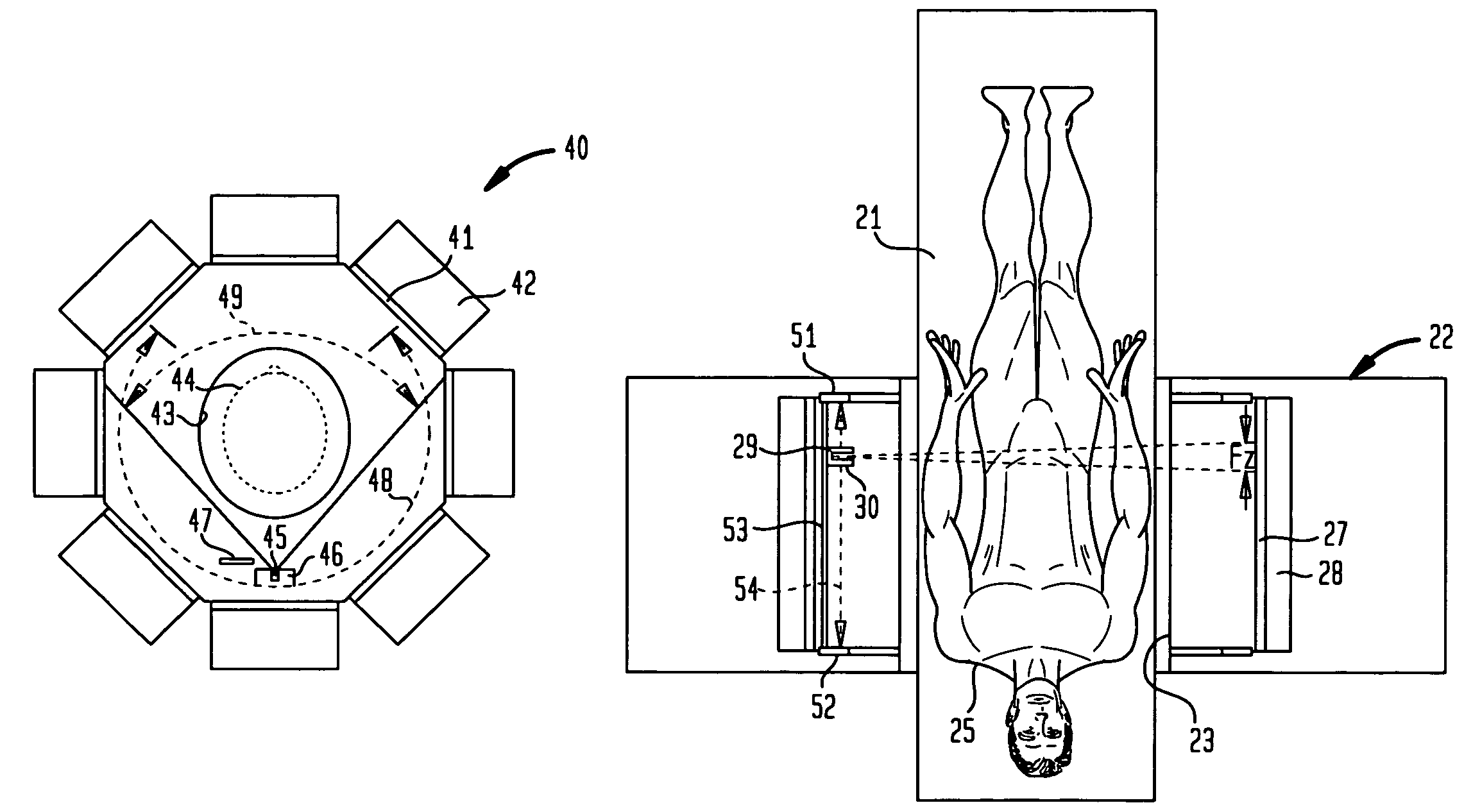 Shifted transmission mock for nuclear medical imaging