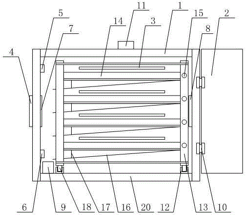 Earthworm breeding cabinet