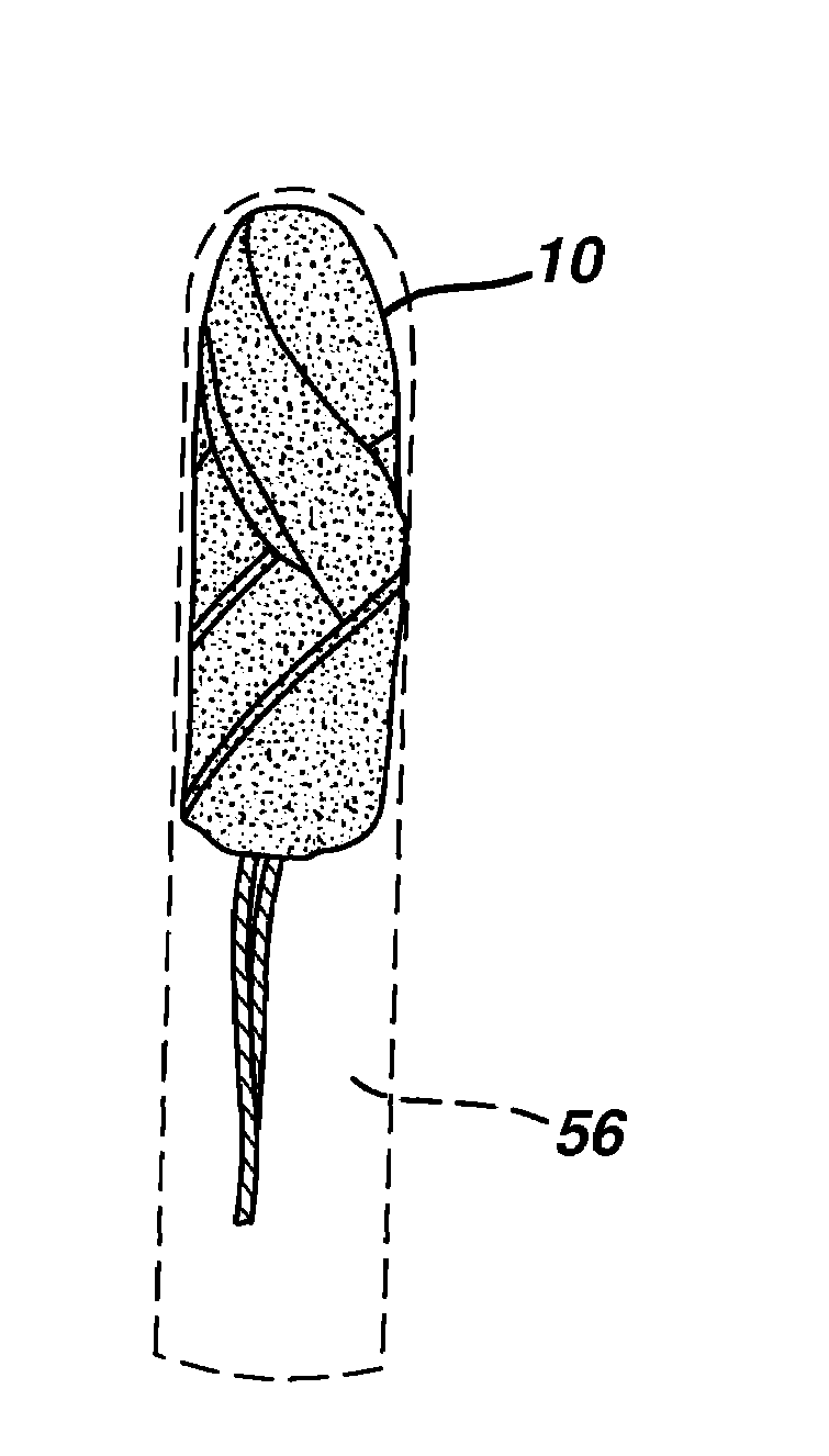 Intravaginal device with fluid transport plates