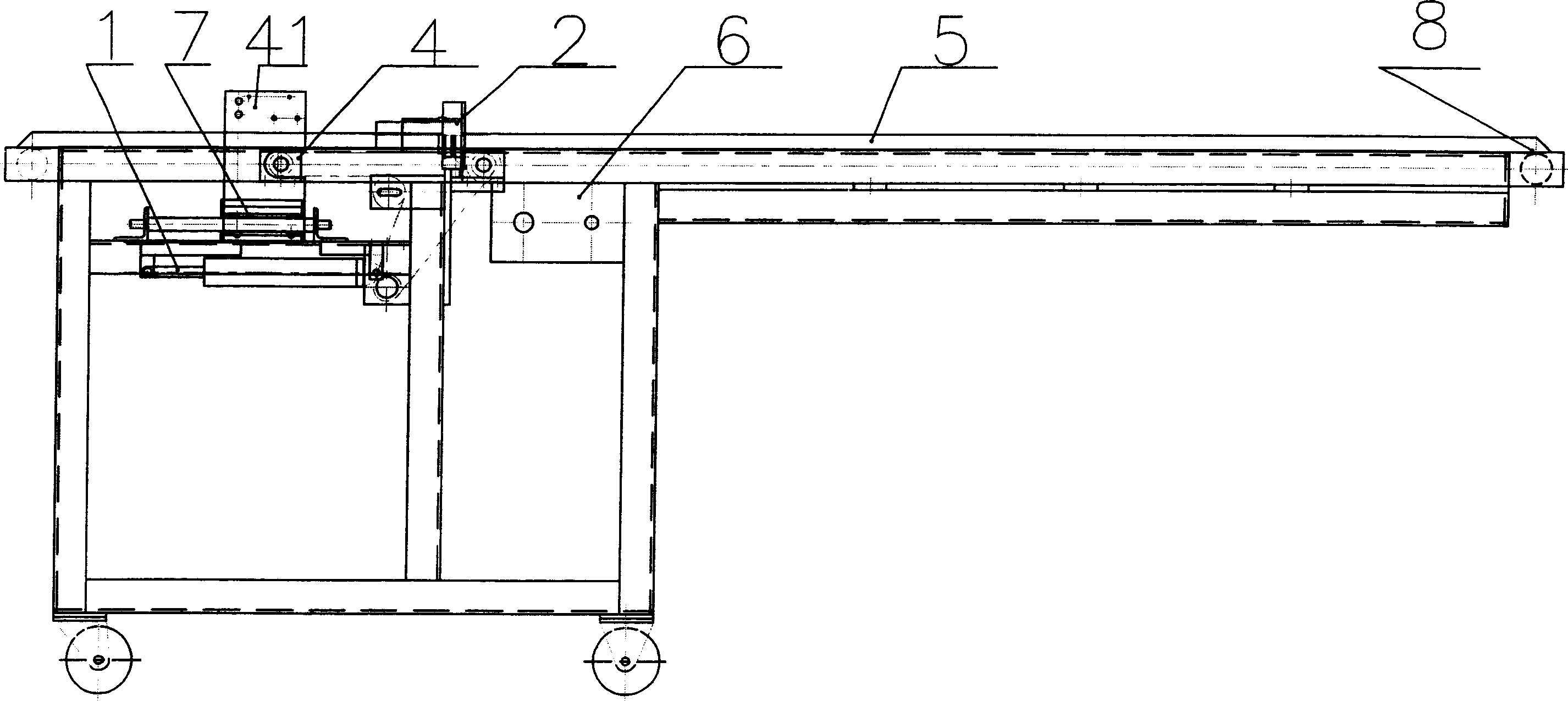 Full automatic sausage segment binding machine