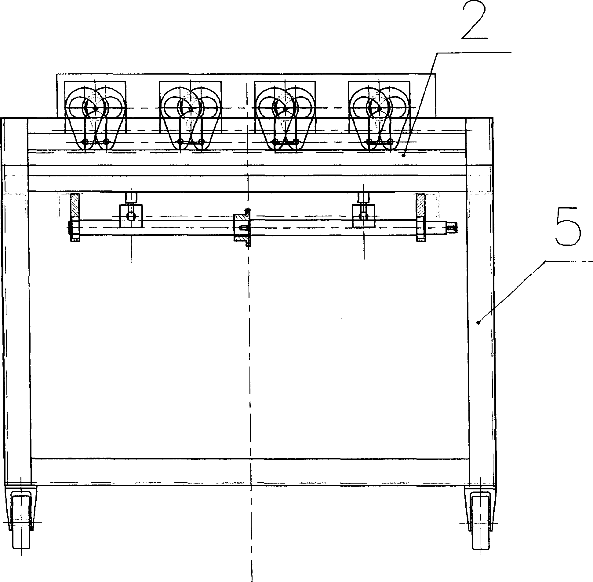 Full automatic sausage segment binding machine