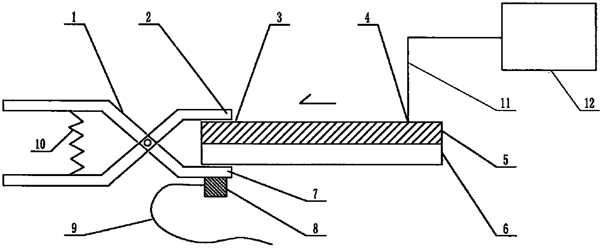 Subtype swine influenza detection device using easy-to-disassembly dual-drive coupled mode