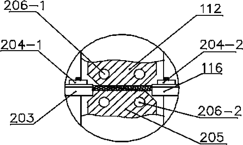 Bamboo batten hot-pressing extension machine