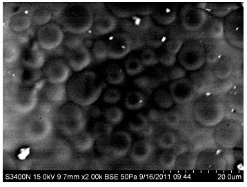 Inorganic hydrous salt phase change energy storage microcapsule and preparation method thereof